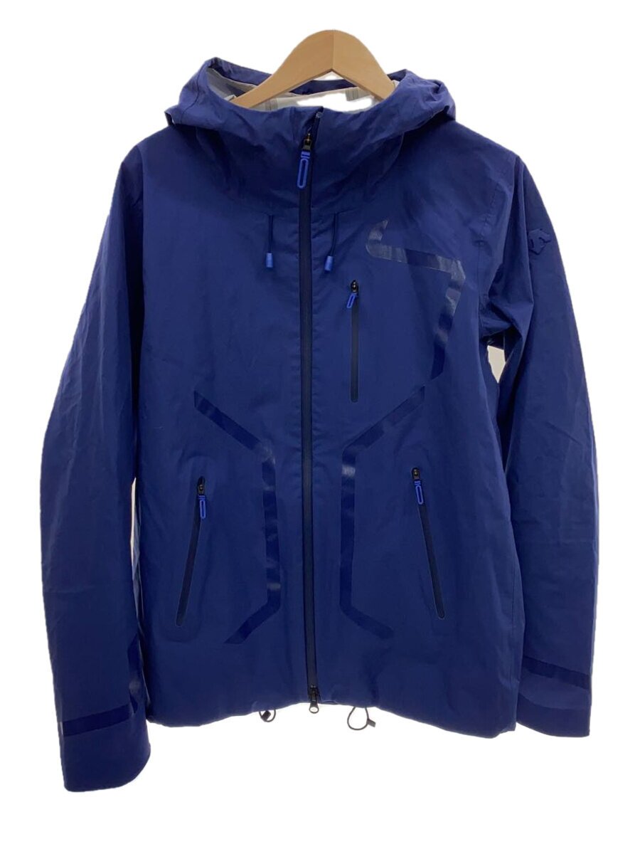 【中古】DESCENTE◆ALLTERRAIN STREAMLINE ACTIVE SHELL JACKET/L/ナイロン/NVY【メンズウェア】