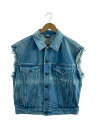 【中古】GUCCI◆ベスト/48/デニム/IDG/599985 XDA1A【メンズウェア】