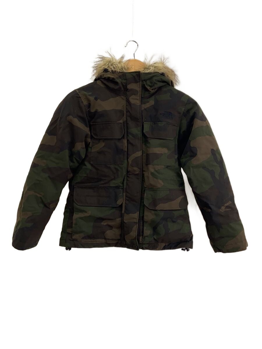 【中古】THE NORTH FACE◆ダウンジャケット_NDW91415/S/ナイロン/GRN/カモ ...