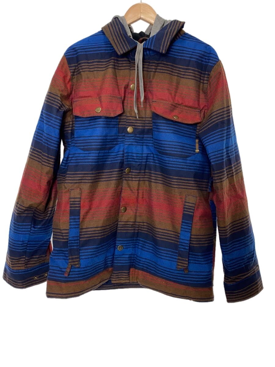 【中古】BURTON◆ウェアー/M/マルチカラー/MB HACKETT JK//【スポーツ】