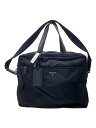 【中古】PRADA◆サビ有/ブリーフケース/ナイロン/BLK/無地//【バッグ】