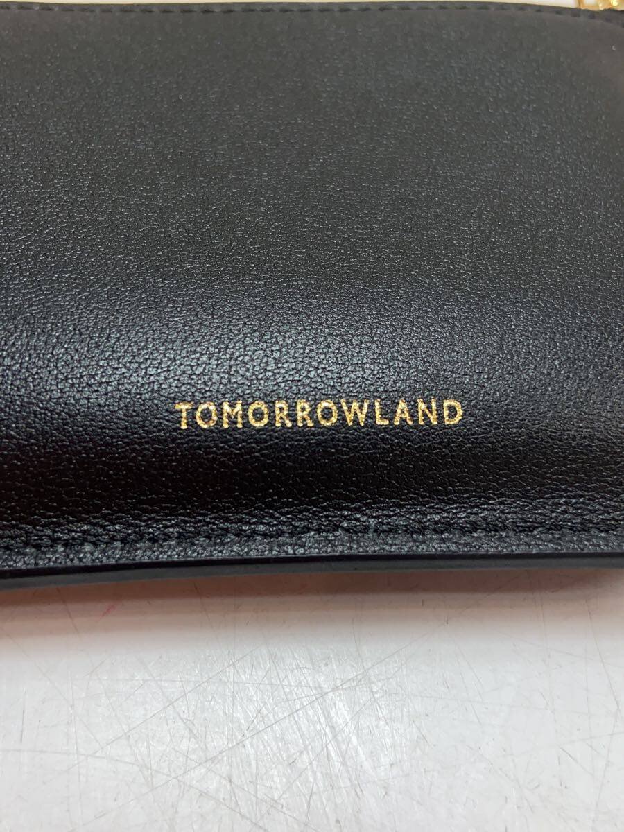 【中古】TOMORROWLAND◆25SS/FLAT ウォレット/レザー/BLK/レディース/33-10-53-1000...