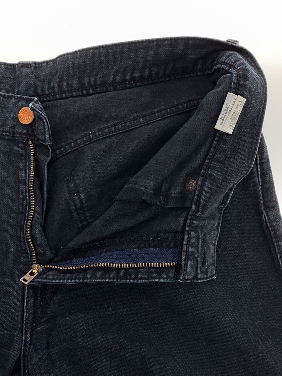 【中古】Levi’s◆ストレートパンツ/34/--/BLK/無地/j26808【メンズウェア】