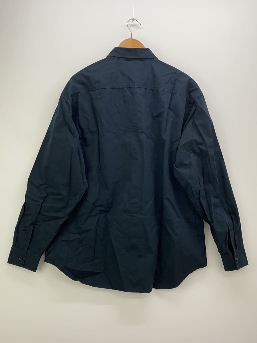 【中古】Supreme◆×BOUNTY HUNTER/長袖シャツ/L/コットン/BLK/プリント/23AW/リップストップシャツ【メンズウェア】