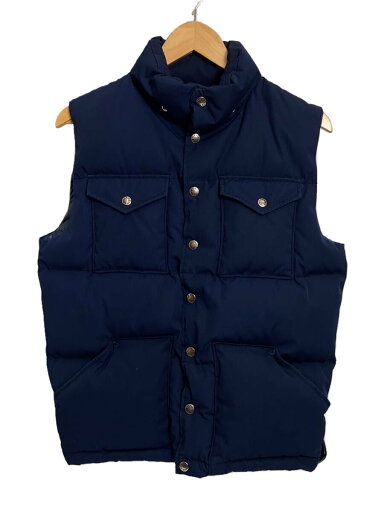 【中古】THE NORTH FACE PURPLE LABEL◆65_35 HOODED SIERRA VEST/M/ポリエステル/NVY//【メンズウェア】 【中古】THE NORTH FACE PURPLE LABEL◆65_35 HOODED SIERRA VEST/M/ポリエステル/NVY//【メンズウェア】