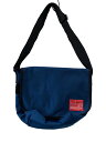 【中古】Manhattan Portage◆ショルダーバッグ/--/ネイビー【バッグ】