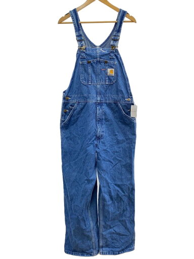 【中古】Carhartt◆オーバーオール/34/コットン/IDG/R07 DST【メンズウェア】 【中古】Carhartt◆オーバーオール/34/コットン/IDG/R07 DST【メンズウェア】