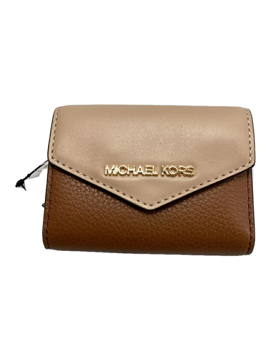 MICHAEL KORS◆キーケース/レザー/BEG/レディース/35F2GTVD5T