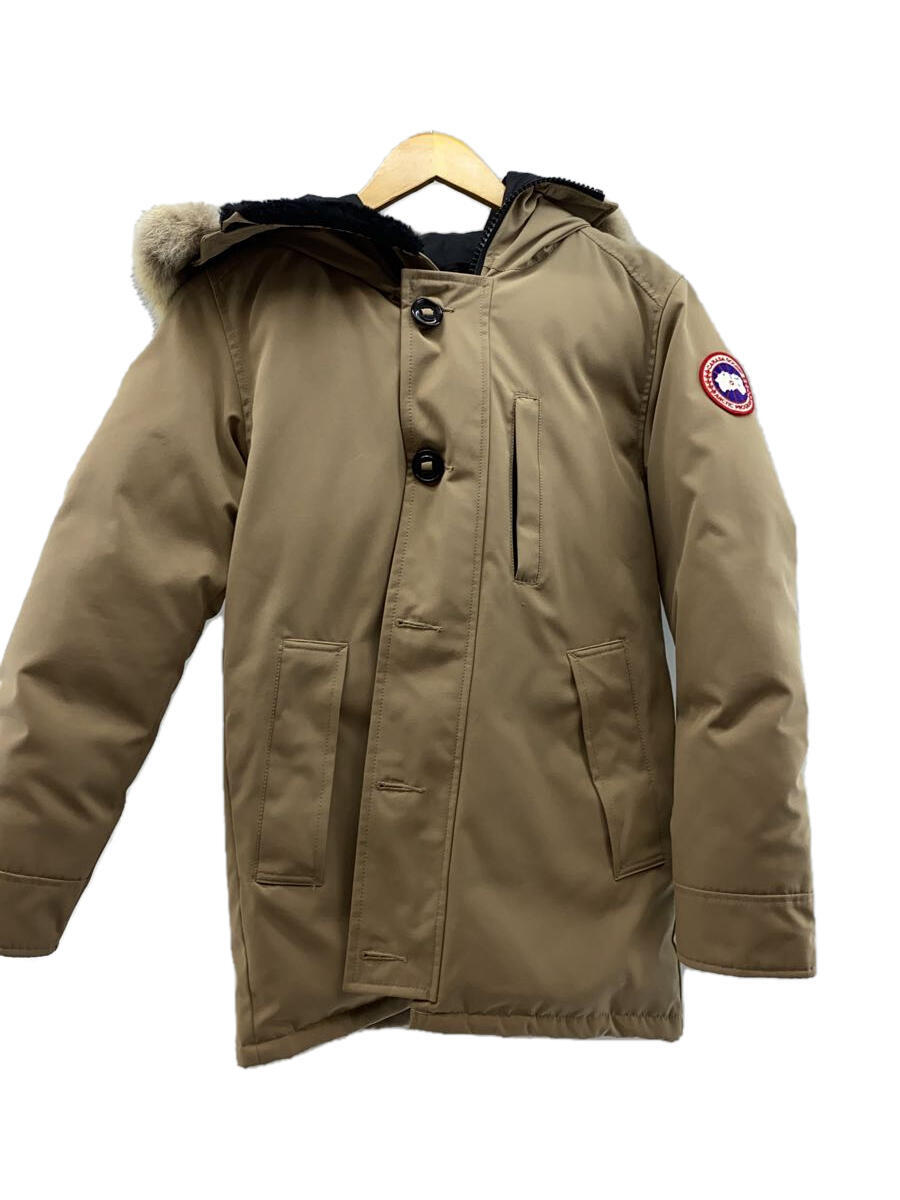 【中古】CANADA GOOSE◆JASPER PARKA/ダウンジャケット/XS/ポリエステル/BEG/3438JM【メンズウェア】