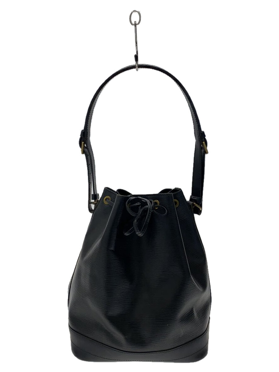 【中古】LOUIS VUITTON◆ノエ_エピ_BLK_クリールブラックノワール/レザー/BLK【バッグ】
