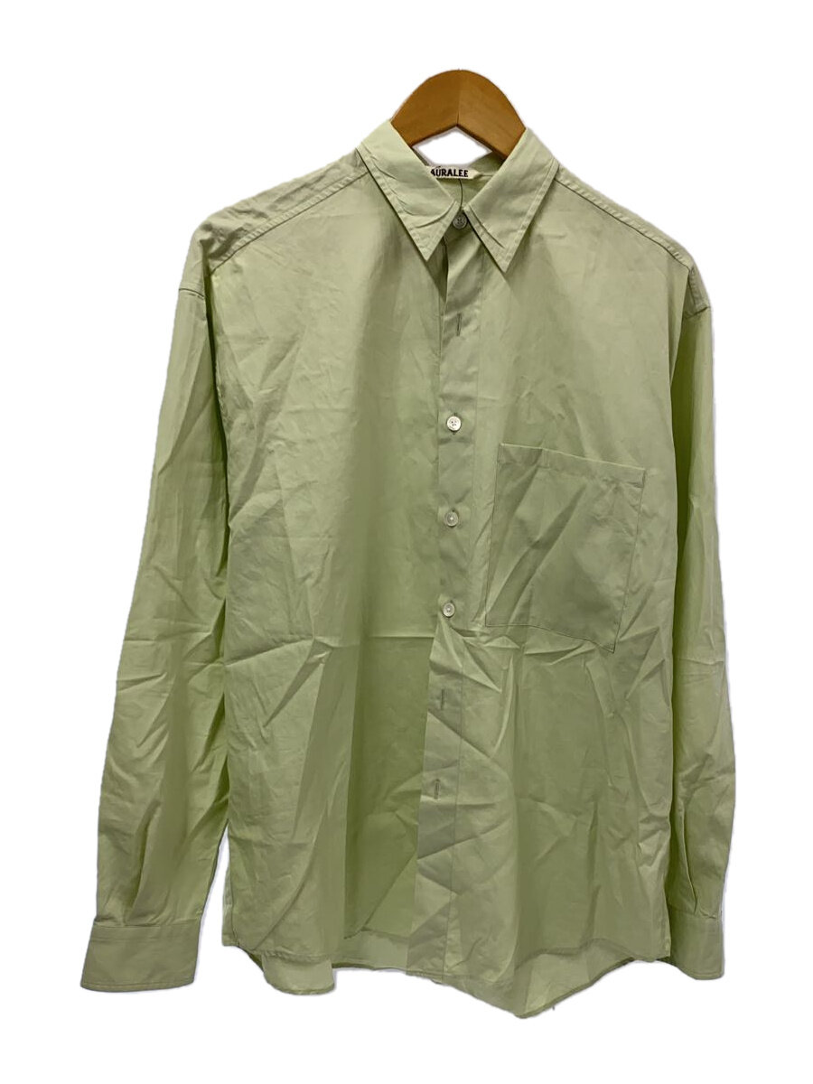 šAURALEE25SS/WASHED FINX TWILL BIG SHIRT/Ĺµ/4/åȥ/GRN/A255502T...