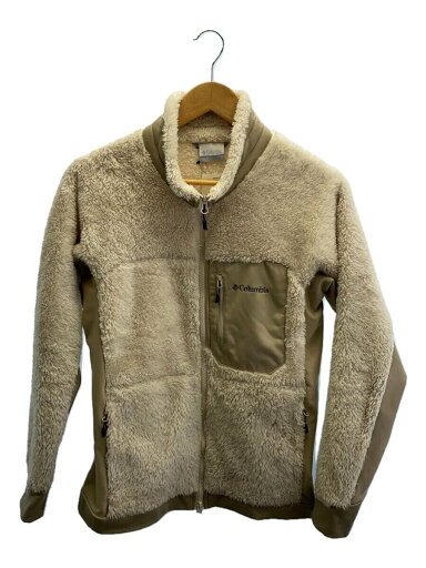【中古】Columbia◆フリースジャケット/L/ポリエステル/CRM/クリーム/無地/PU0622/コロンビア【レディースウェア】 【中古】Columbia◆フリースジャケット/L/ポリエステル/CRM/クリーム/無地/PU0622/コロンビア【レディースウェア】