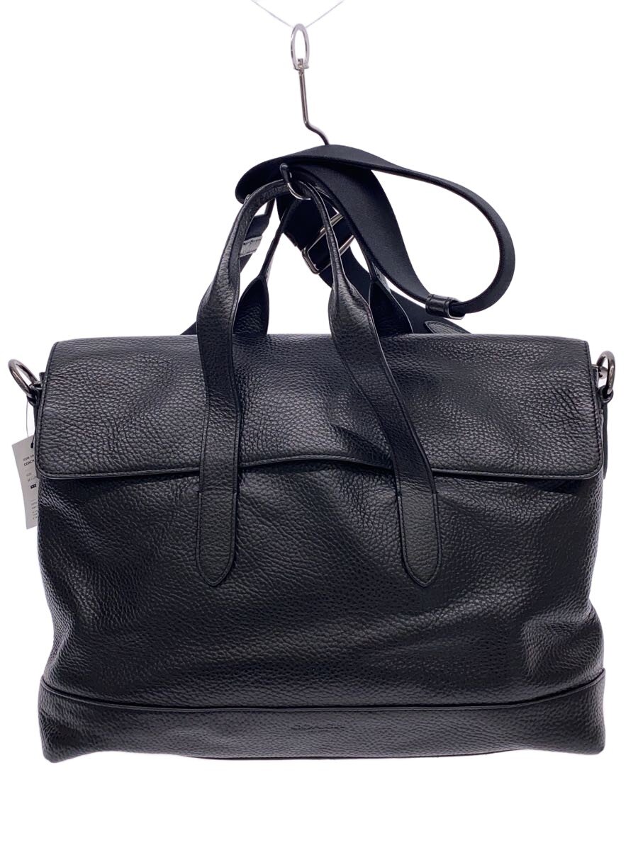 【中古】COACH◆バッグ/レザー/BLK/E1961【バッグ】