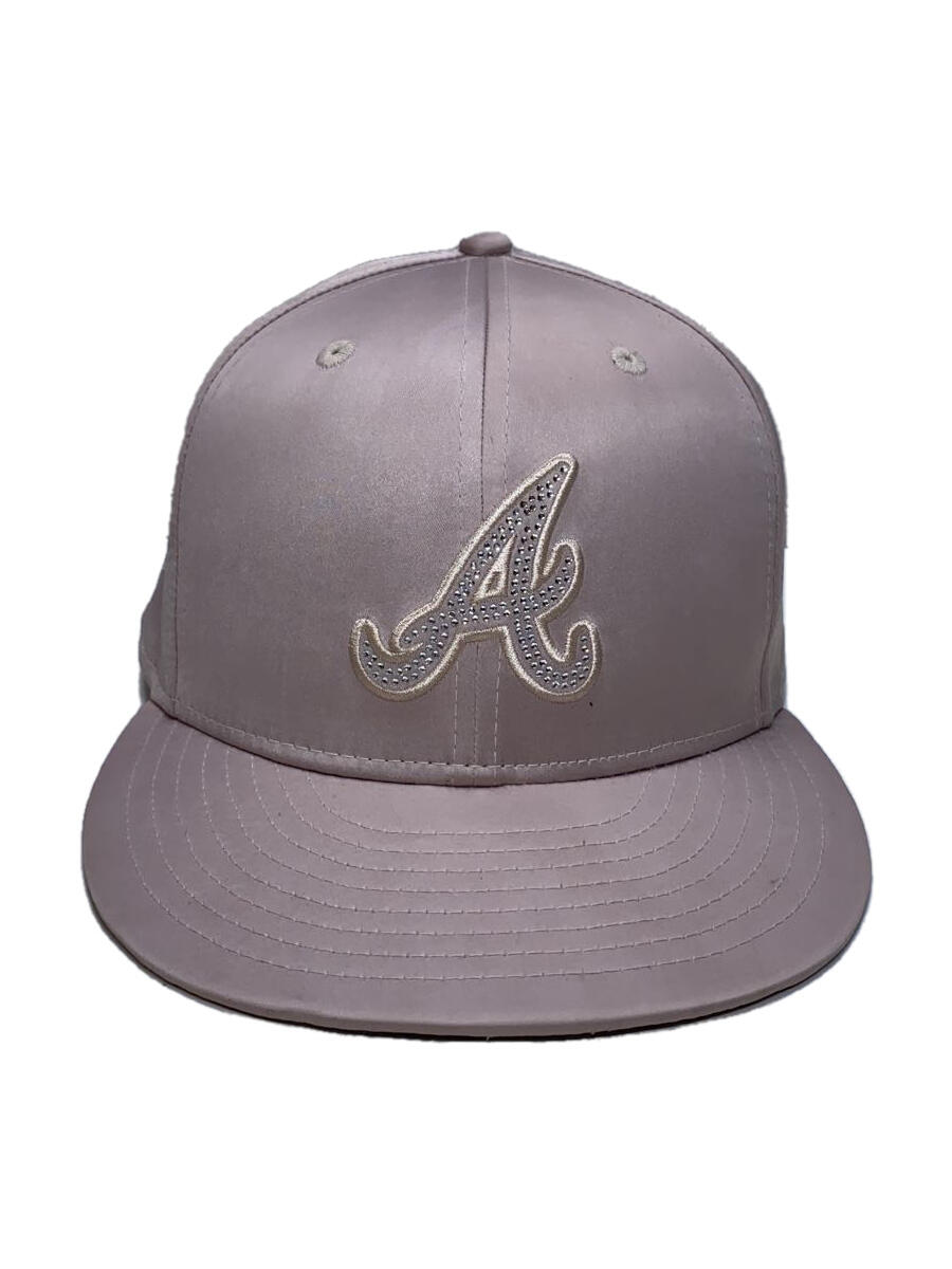 【中古】NEW ERA◆キャップ/7 1/2/ポリエステル/BEG/メンズ【服飾雑貨他】