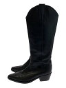 【中古】INSCRIRE◆INSCRIRE/ウェスタンブーツ/36/BLK/レザー【シューズ】