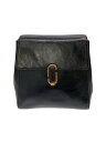 【中古】MARC JACOBS◆リュック/レザー/BLK/M0008240//【バッグ】