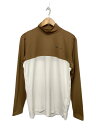 【中古】BRIEFING◆スポーツウェアー/BRG223M15/BI-COLOR LS HIGH NECK【スポーツ】