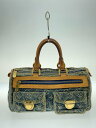 【中古】LOUIS VUITTON◆ネオ・スピーディ_モノグラム・デニム_BLU/デニム/BLU【バッグ】