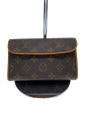 【中古】LOUIS VUITTON◆ポシェット・フロランティーヌ_モノグラム・キャンバス_BRW/PVC/BRW/総柄【バッグ】