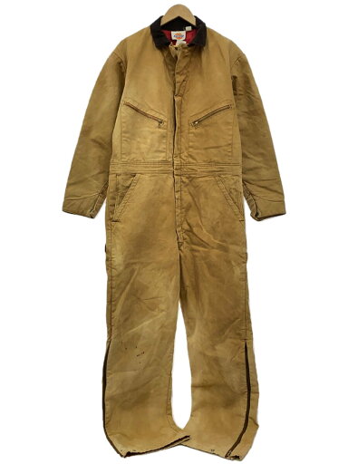 【中古】DICKIES◆オーバーオール/--/コットン/BEG/無地/80s/ベージュ【メンズウェア】 【中古】DICKIES◆オーバーオール/--/コットン/BEG/無地/80s/ベージュ【メンズウェア】