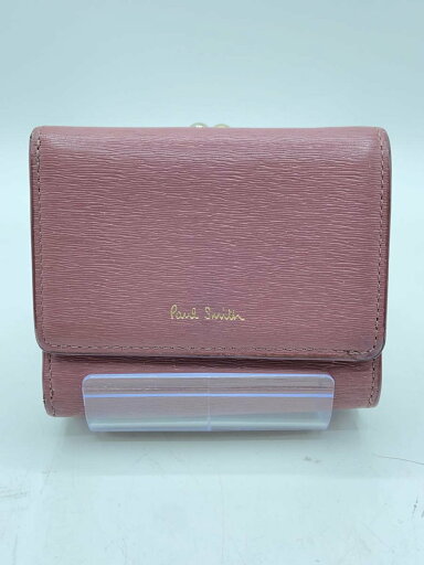 【中古】Paul Smith◆3つ折り財布/レザー/PNK/レディース【服飾雑貨他】 【中古】Paul Smith◆3つ折り財布/レザー/PNK/レディース【服飾雑貨他】