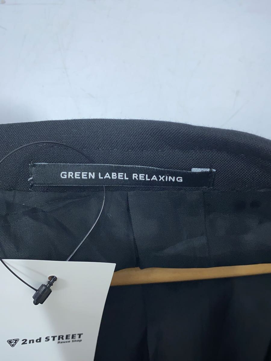 【中古】UNITED ARROWS green label relaxing◆セットアップ/--/ポリエステル/BLK/無地/3121-161-1635//【メンズウェア】