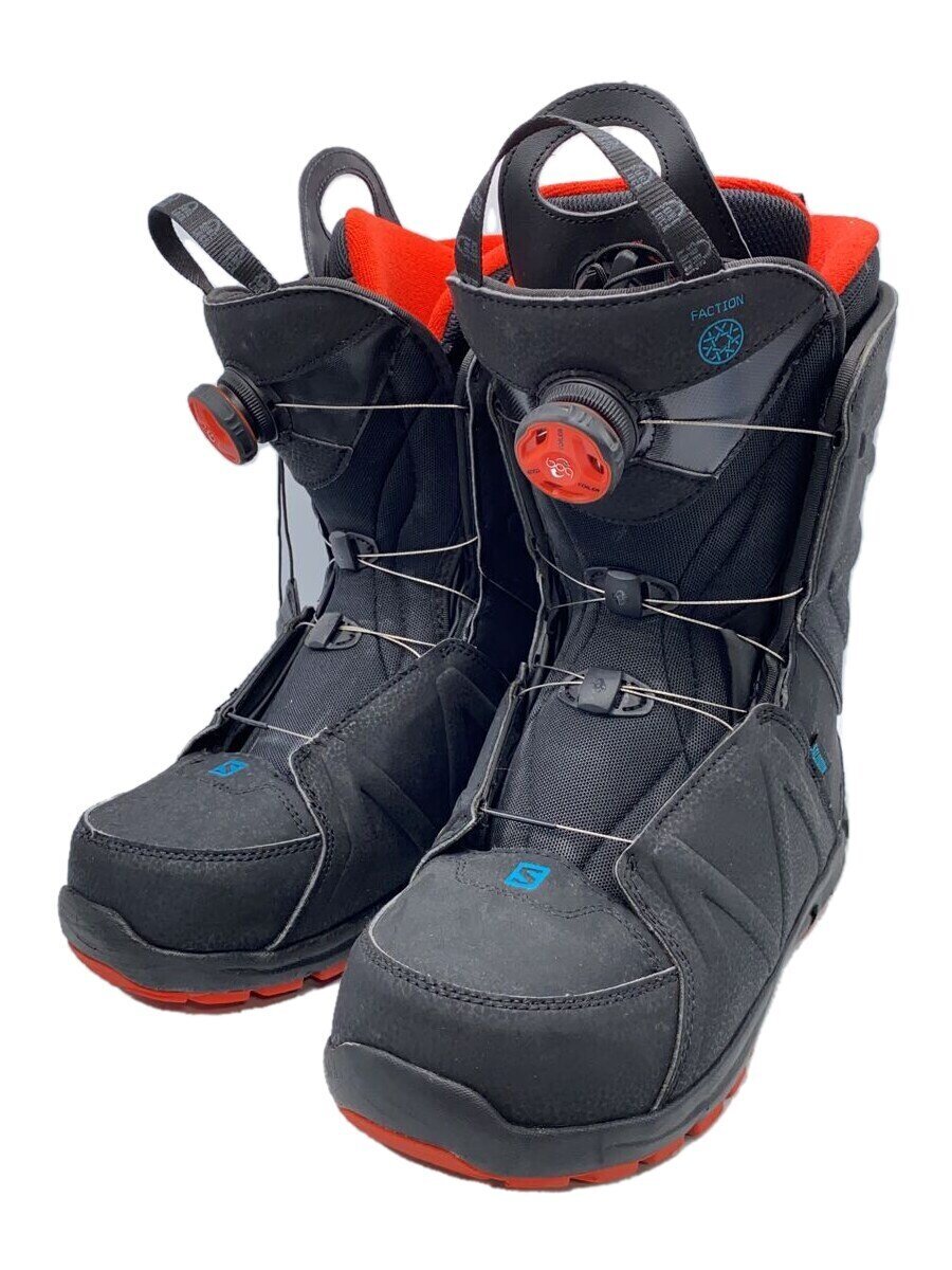 【中古】salomon◆スノーボードブーツ/27.5cm/BOA/BLK/373505【スポーツ】