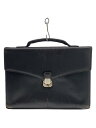 【中古】dunhill◆ブリーフケース/レザー/BRW/無地【バッグ】