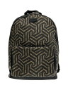 【中古】GUCCI◆リュック_GGカレイド/キャンバス/BLK//【バッグ】