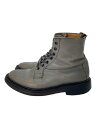 【中古】Tricker’s◆レースアップブーツ/UK8.5/GRY/レザー/M9047G【シューズ】