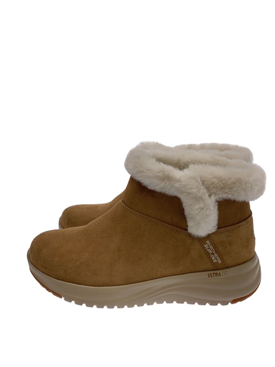 【中古】SKECHERS◆ブーツ/23cm/BEG/144740【シューズ】