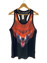 【中古】MARCELO BURLON COUNTY OF MILAN◆Fox Tank Tops タンクトップ/BLK/MWS6AC003047193【メンズウェア】