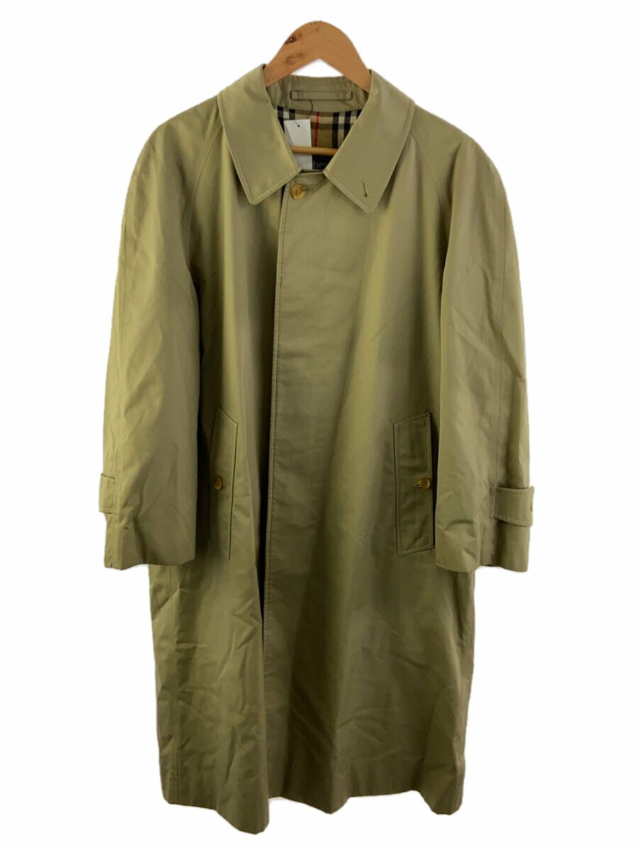 【中古】BURBERRYS◆トレンチコート/48/コットン/BEG/無地【メンズウェア】
