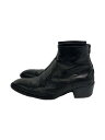 【中古】ANGELO ROFFO/ブーツ/40/BLK/レザー【シューズ】(4)