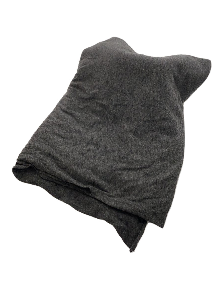 【中古】OURHOME◆マフラー/グレー/レディース【服飾雑貨他】