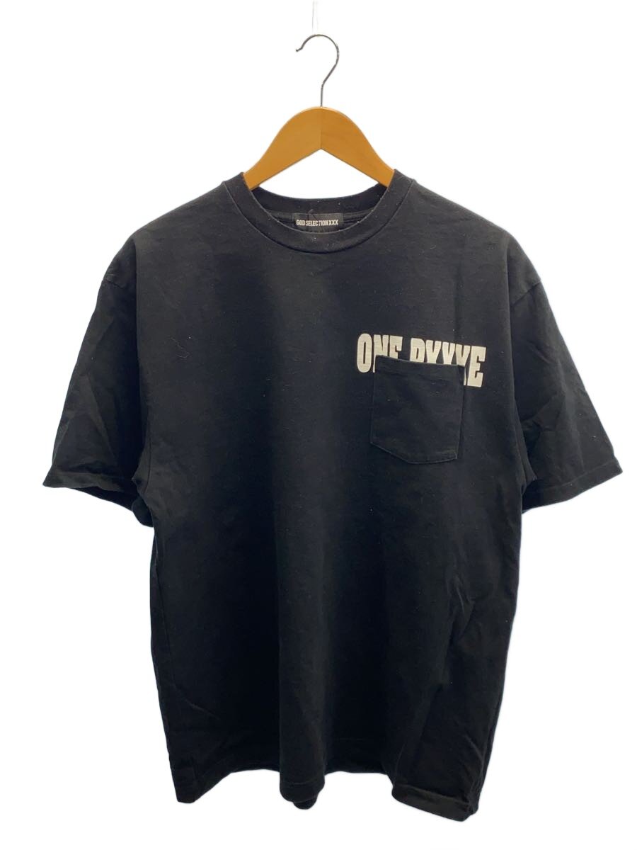 【中古】GOD SELECTION XXX◆Tシャツ/XL/コットン/BLK【メンズウェア】