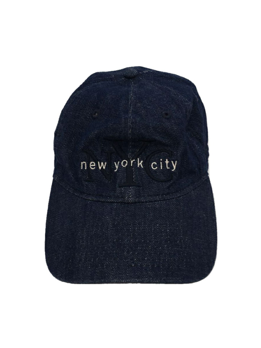 【中古】NEW ERA◆キャップ/FREE/デニム/IDG/無地/メンズ【服飾雑貨他】