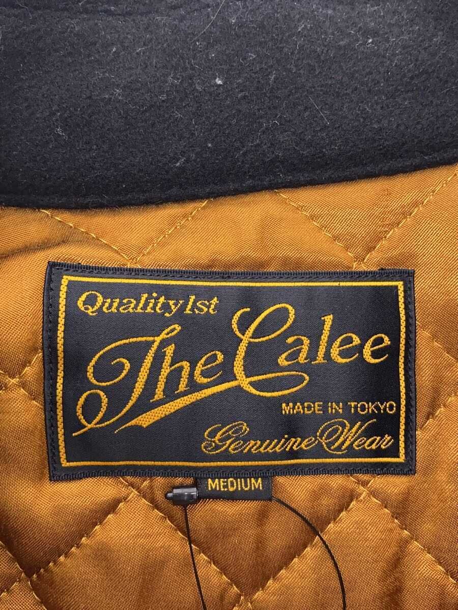 【中古】CALEE◆スタジャン/--/ウール/BLK【メンズウェア】