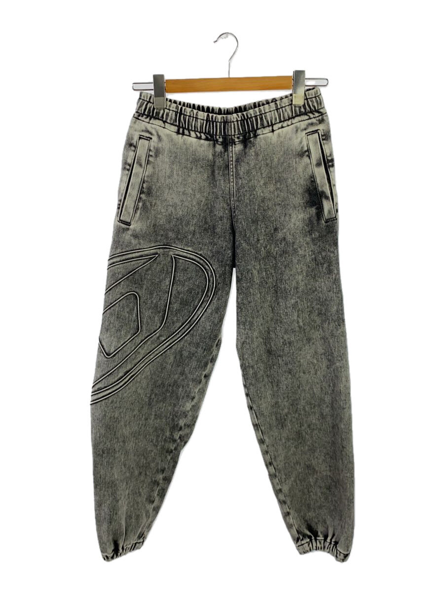 DIESEL◆ボトム/XS/コットン/GRY/Slim D-Pint Track Denim Oabda/A162620ABDA