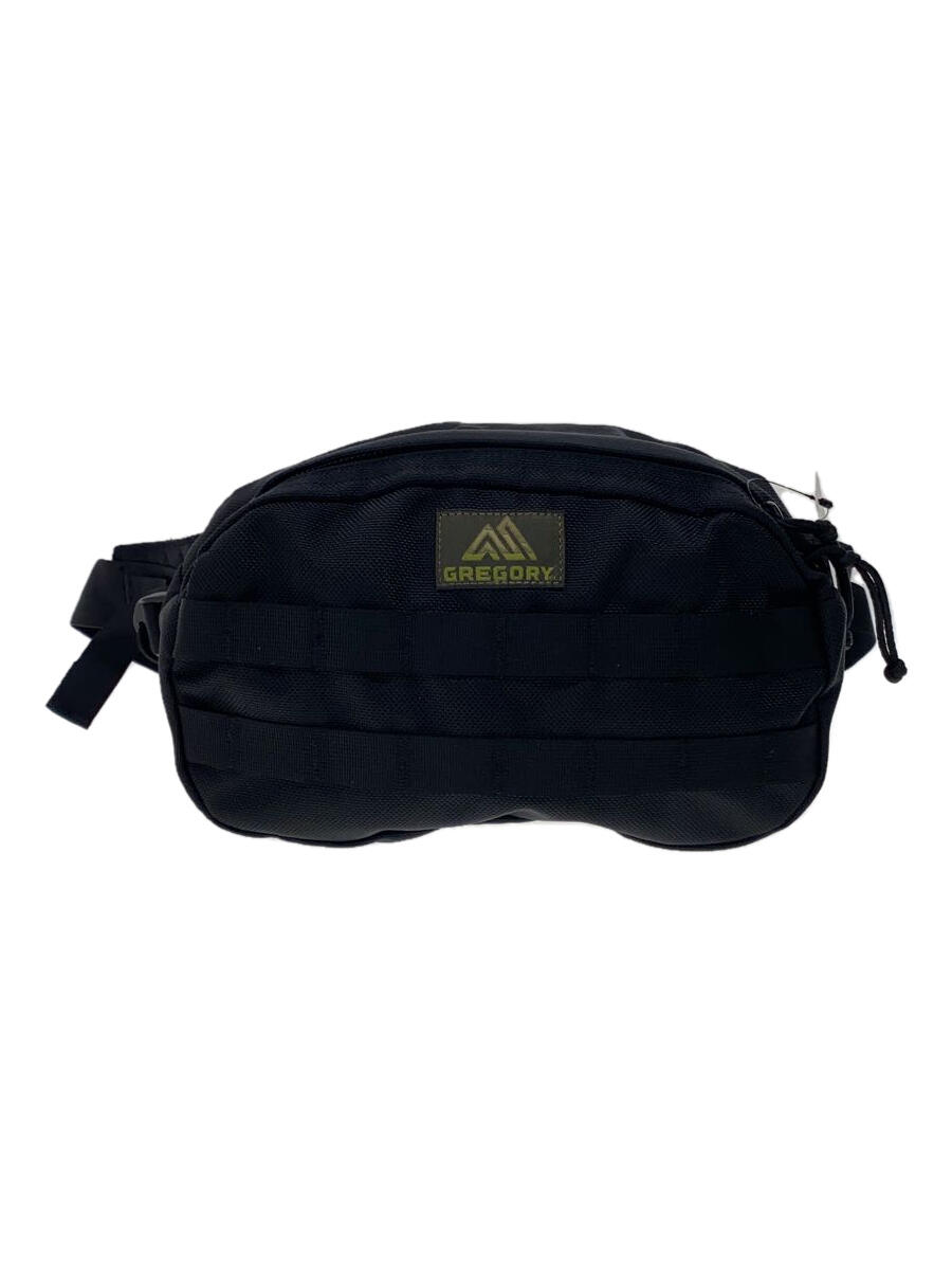 【中古】GREGORY◆Spear Evac Waist Pack/バッグ/ナイロン/BLK【バッグ】