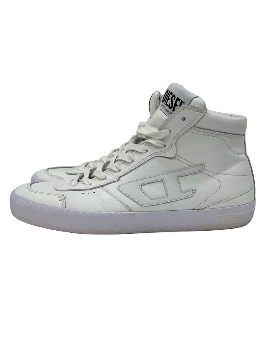 【中古】DIESEL◆ハイカットスニーカー/26.5cm/WHT/Y03261//【シューズ】