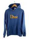 【中古】Dime◆パーカー/M/コットン/BLU【メンズウェア】(4)