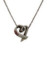 【中古】TIFFANY&Co.◆Paloma picasso/ラビングハート/LOVE/ネックレス/SV925/SLV/トップ有/レディース【服飾雑貨他】