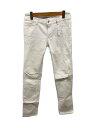 【中古】n(n) BY NUMBER (N)INE◆ボトム/30/コットン/WHT【メンズウェア】