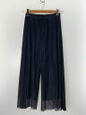 【中古】PLEATS PLEASE ISSEY MIYAKE◆ワイドパンツ/1/ポリエステル/BLK/PP76-JF704【レディースウェア】