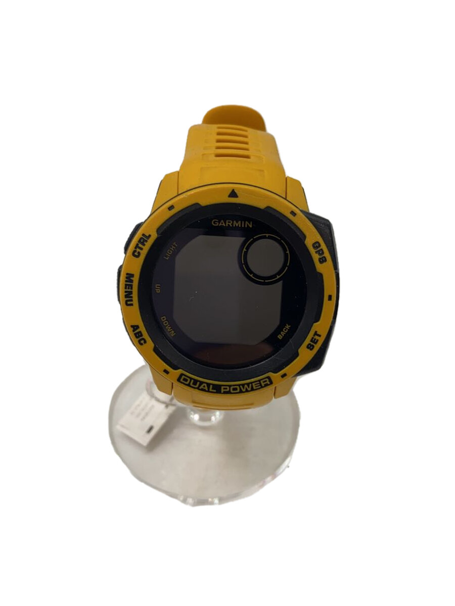 【中古】GARMIN◆スマートウォッチ/デジタル/BLK/YLW/010-02293-65//【服飾雑貨他】