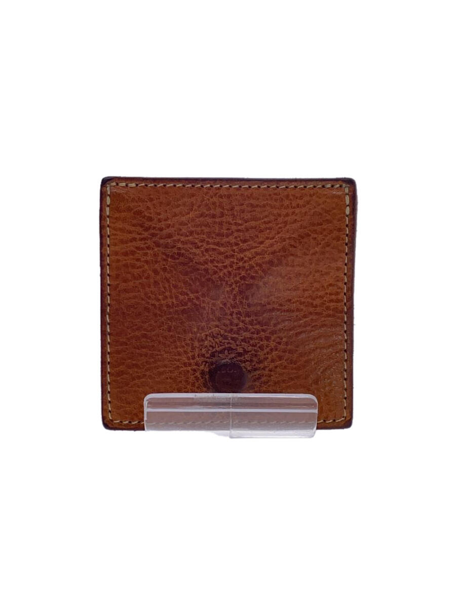 【中古】IL BISONTE◆コインケース/レザー/BRW/メンズ【服飾雑貨他】