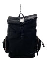【中古】Gaston Luga◆リュック/バックパック/BLK/YZ-46【バッグ】