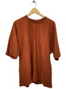 【中古】HOMME PLISSE ISSEY MIYAKE◆Tシャツ/--/コットン/BRW/hp43jk201/3//【メンズウェア】