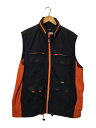 【中古】X-LARGE◆22SS/BI-COLOR NYLON VEST/ナイロンベスト/XL/ナイロン/NVY/101221021012【メンズウェア】